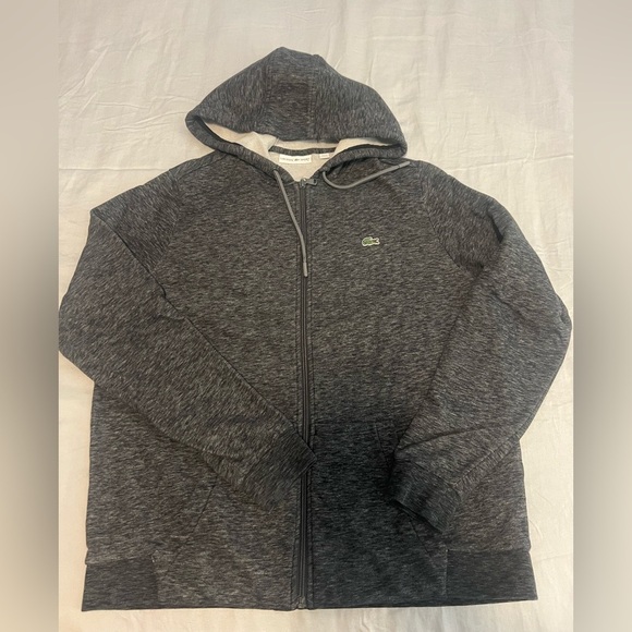 ✨HOST PICK ✨ Women’s Lacoste Sport Full Zip Fleece Hoodie Sweatshirt - Picture 3 of 10